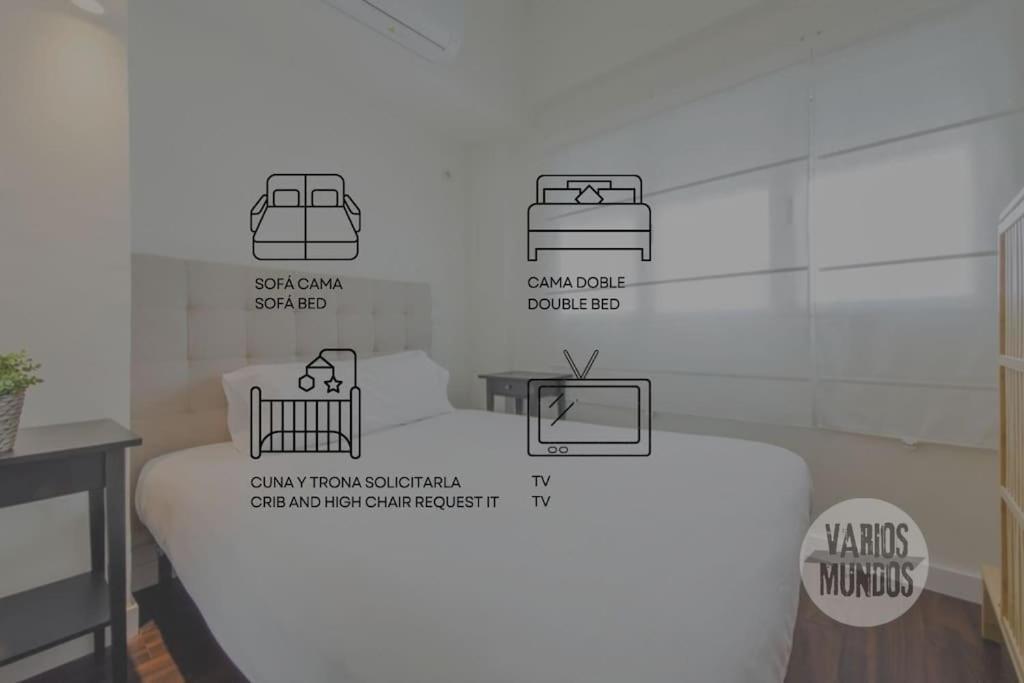 Super Cool Apt Para 4Pax En Plaza De Chueca Мадрид Экстерьер фото